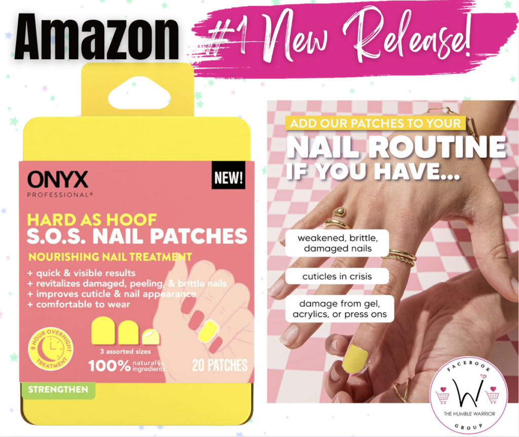 The Onyx Professional Hard as Hoof S.O.S Nail Patches!